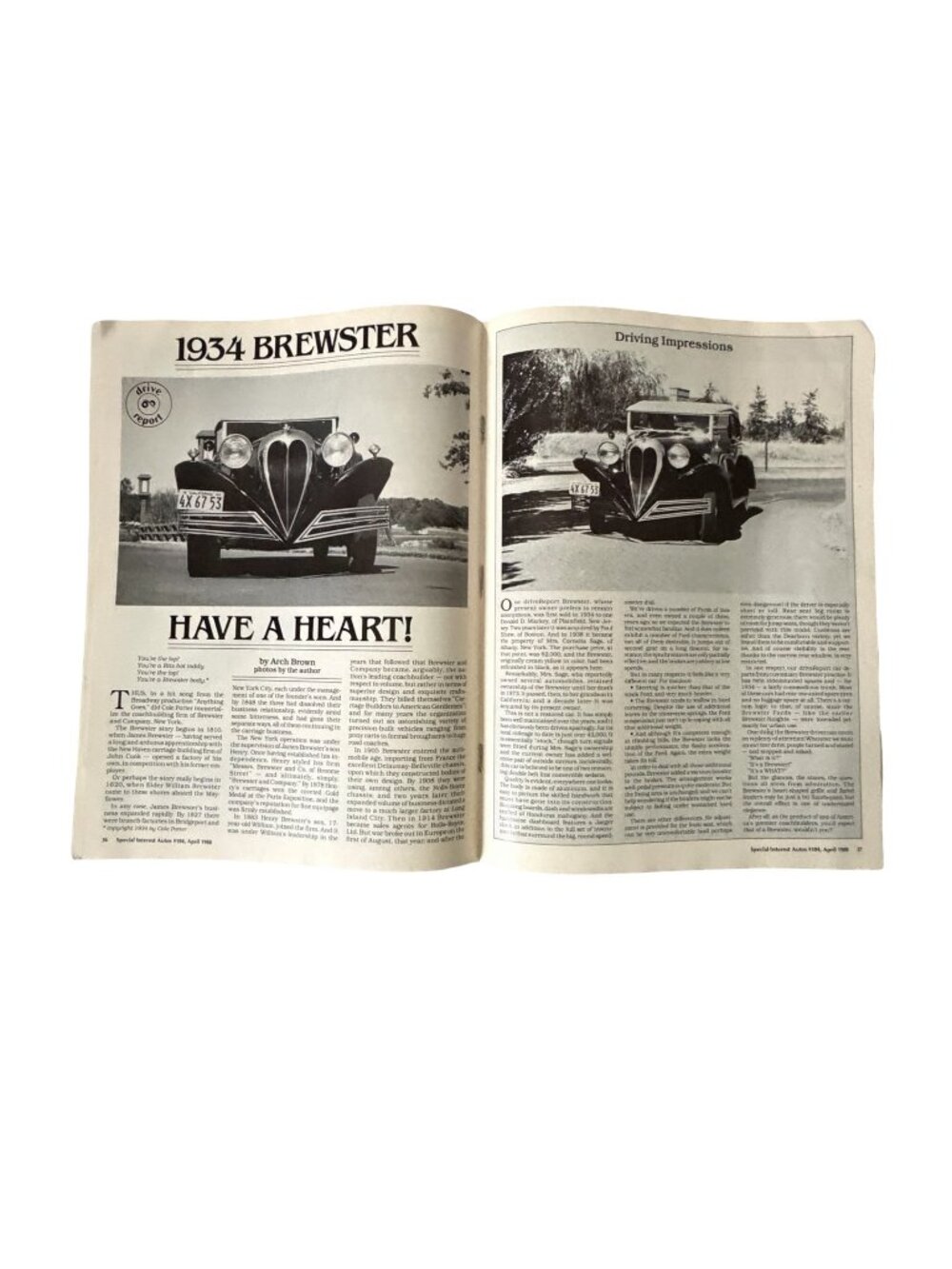 5 Vintage Special Interest Autos SIA Magazines 1980s BMW Cadillac Packard Car Lo - Picture 5 of 16